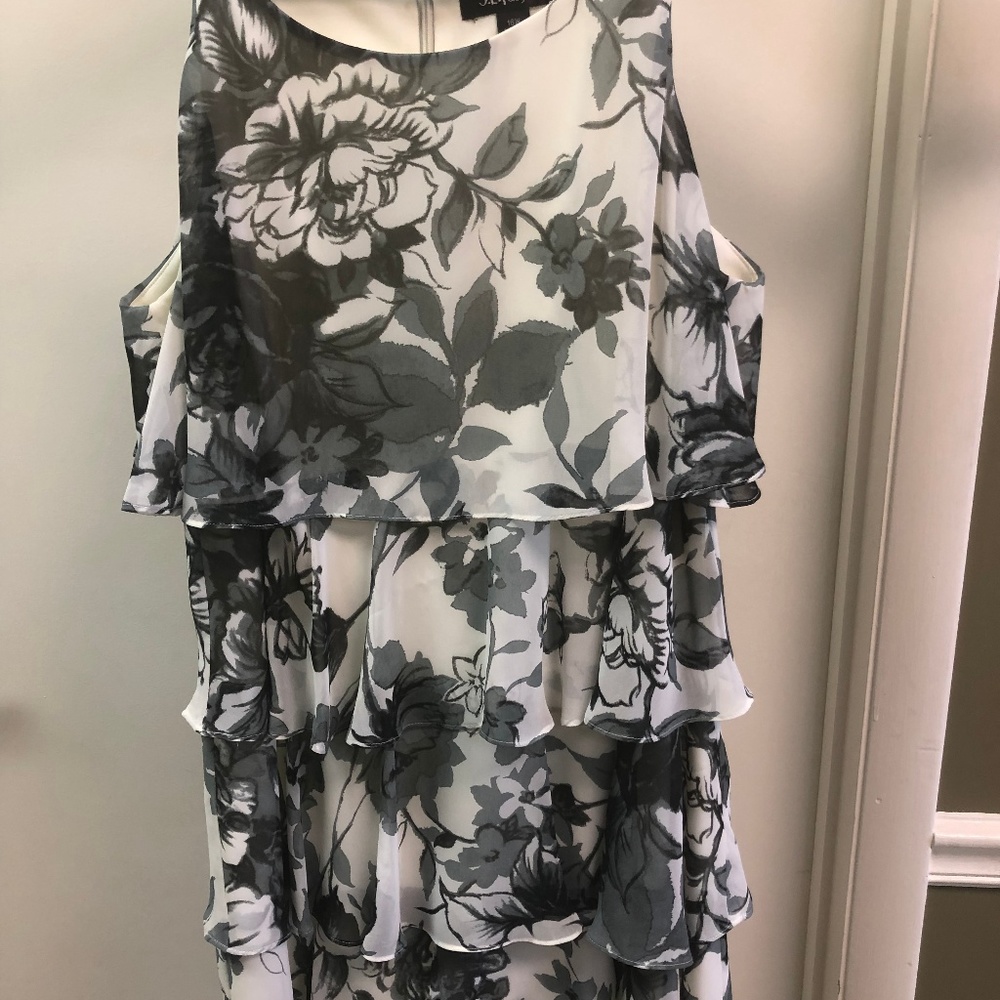 Black and White cocktail dress